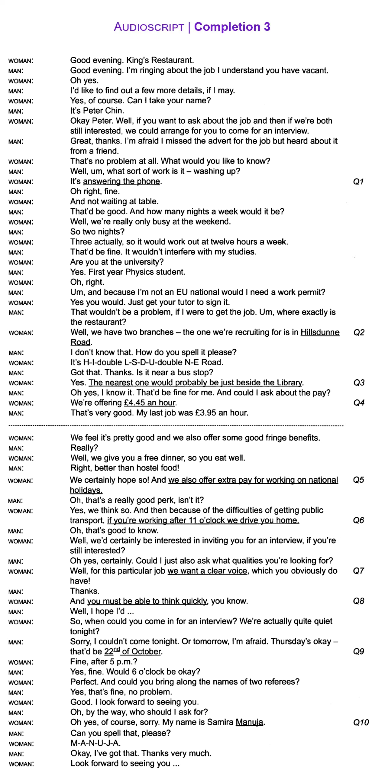 Completion-3 Audioscript