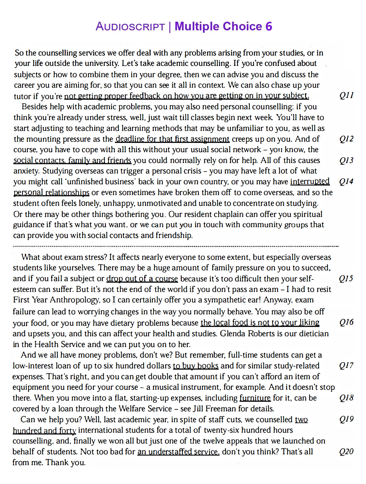 MultipleChoice-6 Audioscript