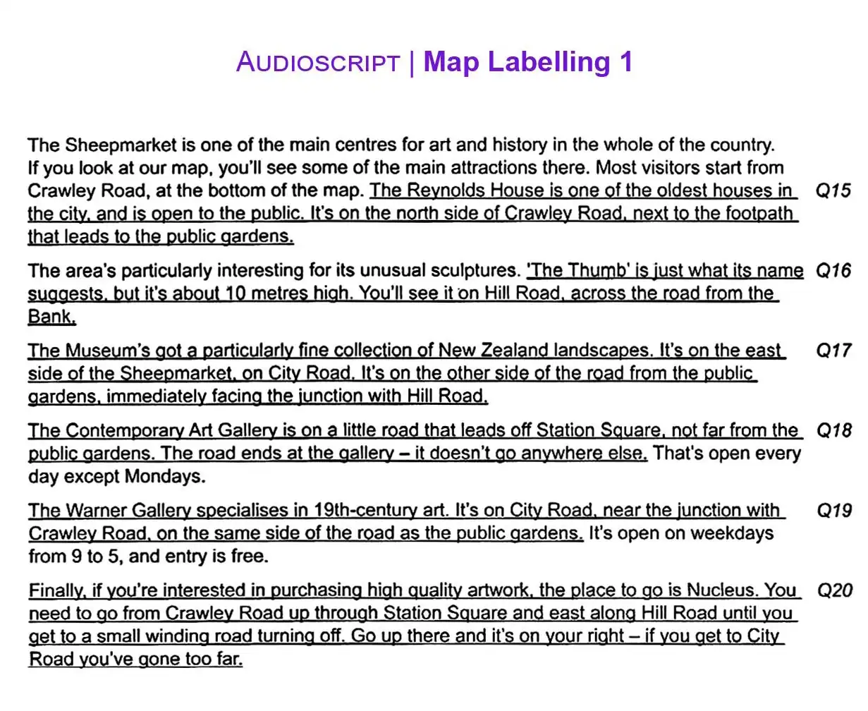 MapLabelling-1 Audioscript