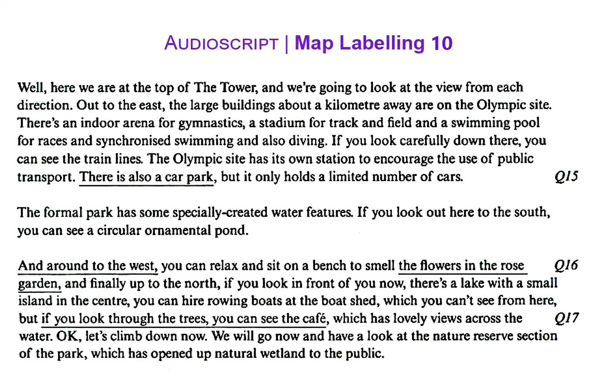 MapLabelling-10 Audioscript