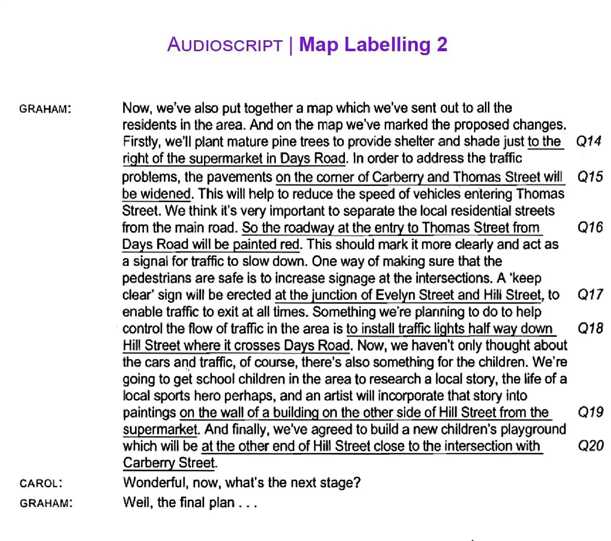 MapLabelling-2 Audioscript